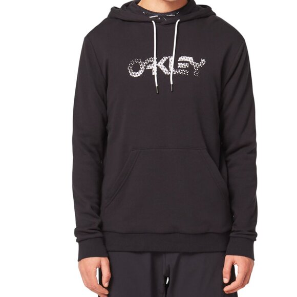 OAKLEY black logo hoodie sweatshirt regular fit medium - Picture 1 of 11